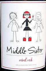 Middle Sister - Red Blend Rebel Red NV (750ml) (750ml)