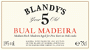 Blandys - Madeira Bual 5 year 0