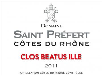 Domaine Saint Prefert - Cotes du Rhone Clos Beatus Ille 2018 (750ml) (750ml)