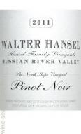 Walter Hansel - Pinot Noir 'North Slope' Russian River Valley 2021 (750)