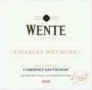 Wente - Cabernet Sauvignon 'Charles Wetmore Vineyard Reserve' Livermore Valley 2020 (750)